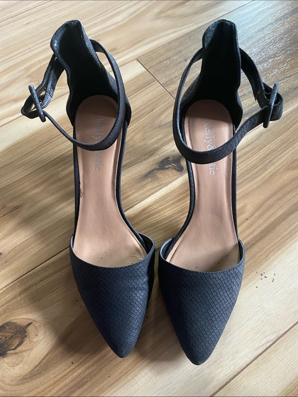 Kelly & Katie Pointed Ankle-Strap Pumps